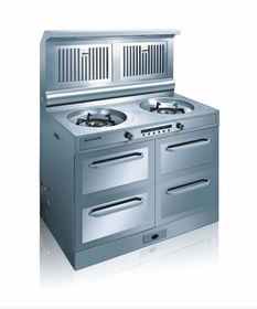 南京美大集成環(huán)保灶 側(cè)吸下排廚具的革新設(shè)計(jì)